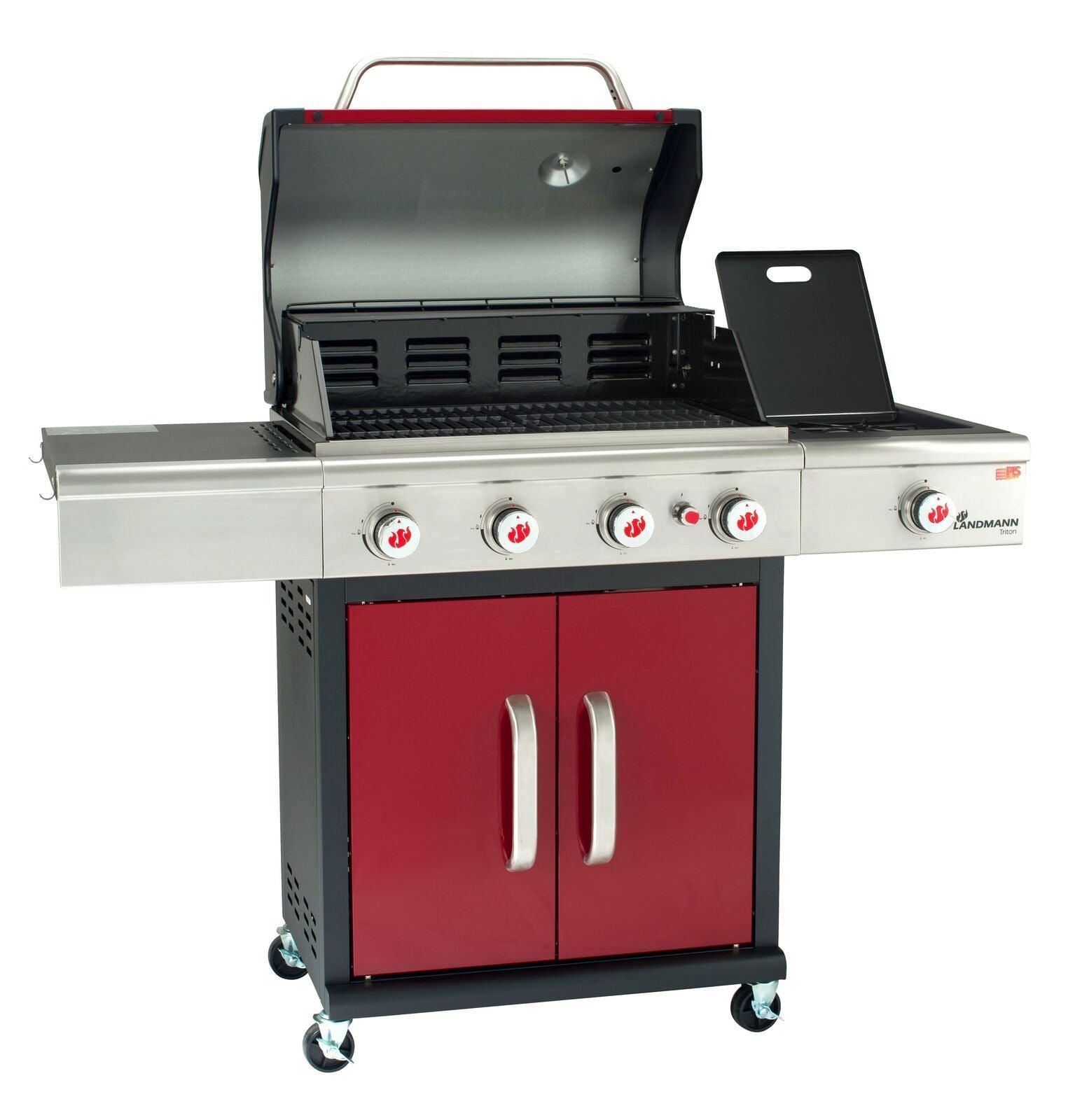 Landmann Triton 4.1 Bordeaux - 4 Burner BBQ